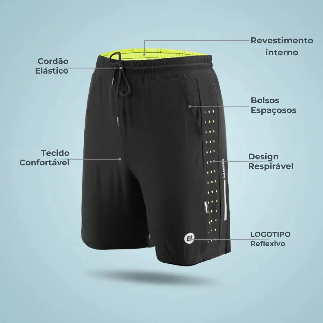Shorts Masculino Esportivo Performante - PacePro